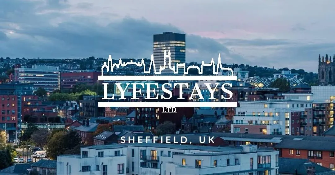 Penthouse Gem, Central, Scenic Views, Stylish, Modern, City Centre 2Br Sheffield